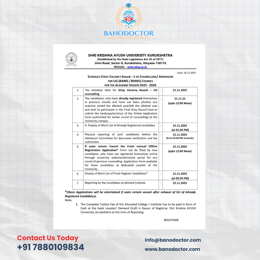 Shri Krishna AYUSH University Kurukshetra