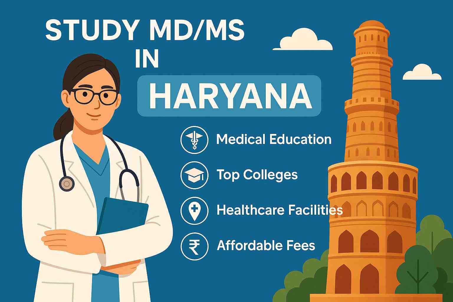 Study MD/MS In Haryana